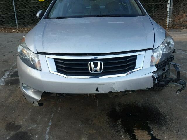 1HGCP36808A069723 - 2008 HONDA ACCORD EXL SILVER photo 9