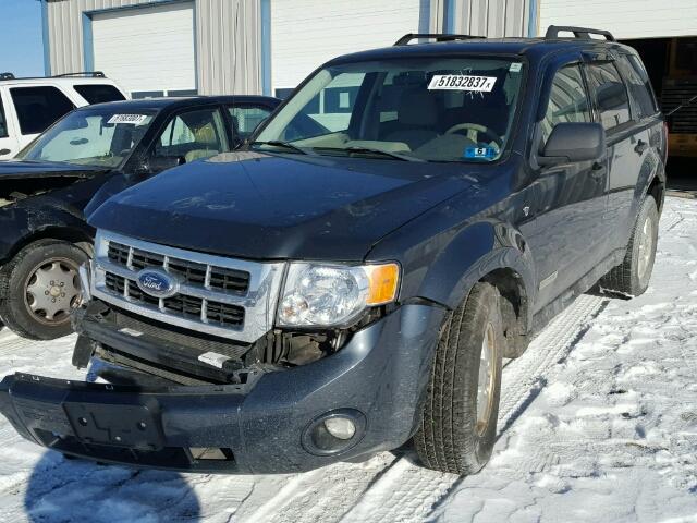 1FMCU931X8KA48112 - 2008 FORD ESCAPE XLT BLUE photo 2