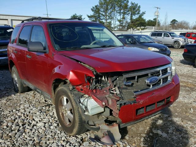 1FMCU02709KC80480 - 2009 FORD ESCAPE XLS RED photo 1