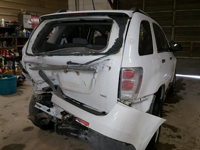 2CNDL23F586325729 - 2008 CHEVROLET EQUINOX LS WHITE photo 4