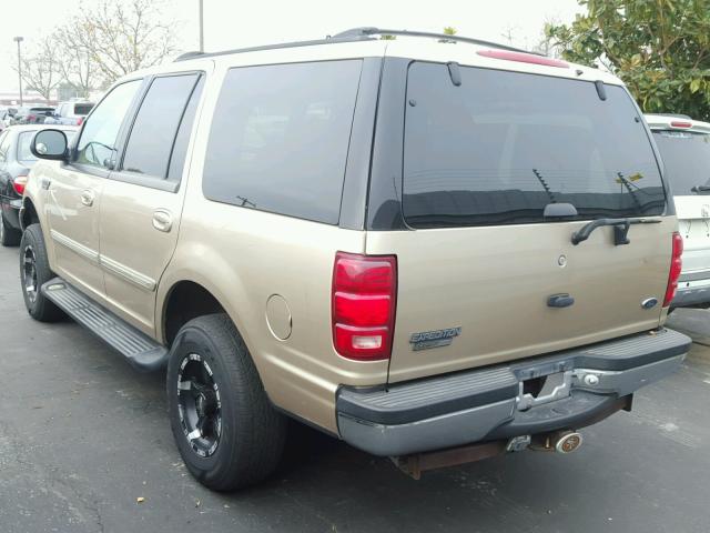 1FMPU18L7XLA75421 - 1999 FORD EXPEDITION GOLD photo 3