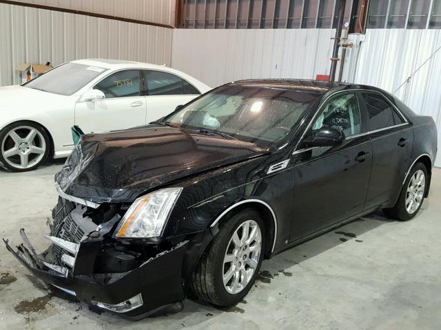 1G6DV57V380160647 - 2008 CADILLAC CTS HI FEA BLACK photo 2