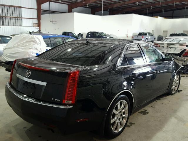 1G6DV57V380160647 - 2008 CADILLAC CTS HI FEA BLACK photo 4