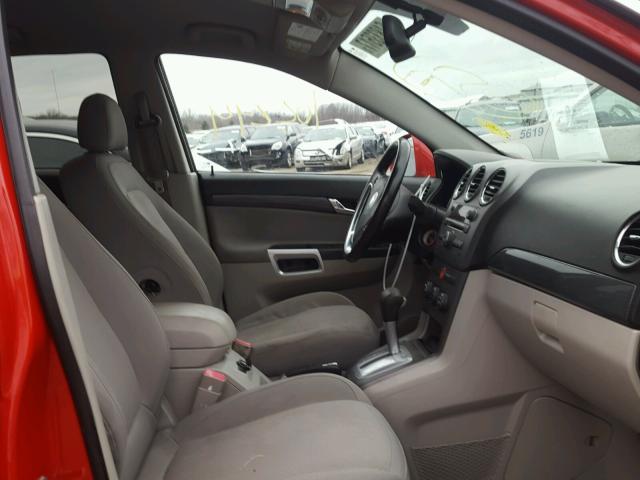 3GSCL53759S569298 - 2009 SATURN VUE XR RED photo 5