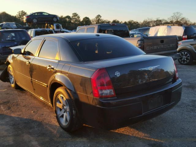 2C3LA43R16H298224 - 2006 CHRYSLER 300 BLACK photo 3