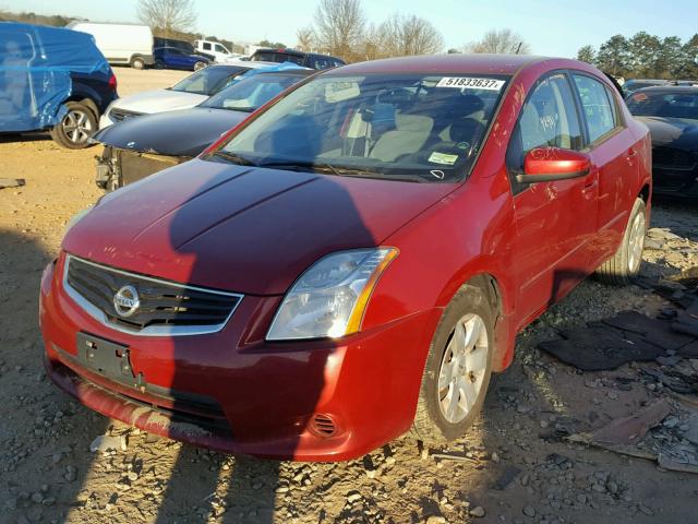 3N1AB6AP5AL725128 - 2010 NISSAN SENTRA 2.0 RED photo 2