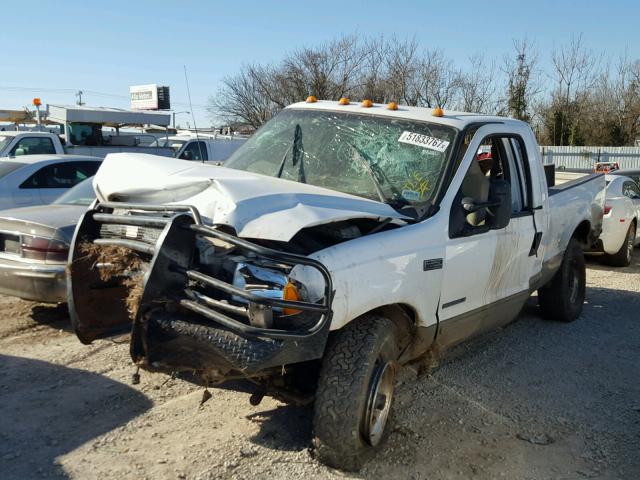 1FTSX31F61EA44226 - 2001 FORD F350 SRW S WHITE photo 2