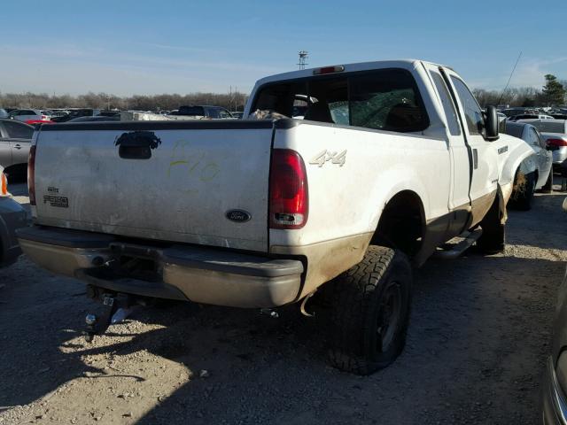 1FTSX31F61EA44226 - 2001 FORD F350 SRW S WHITE photo 4