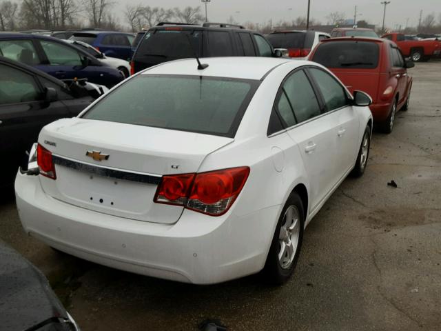 1G1PF5SC2C7299867 - 2012 CHEVROLET CRUZE LT WHITE photo 4