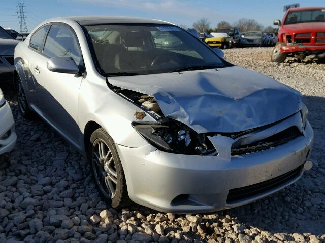 JTKDE3B71A0318976 - 2010 TOYOTA SCION TC SILVER photo 1