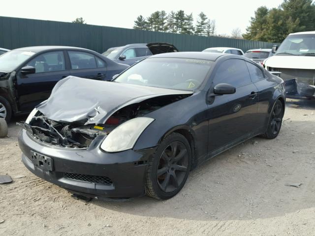 JNKCV54E13M205467 - 2003 INFINITI G35 BLACK photo 2