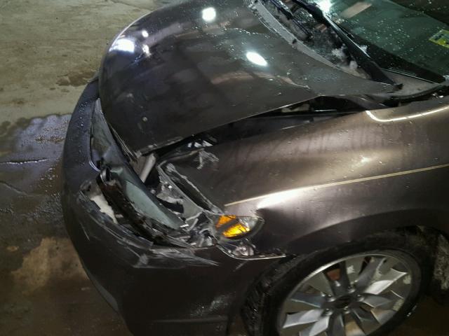 2HGFA16839H530774 - 2009 HONDA CIVIC EX ყავისფერი ფოტო 9