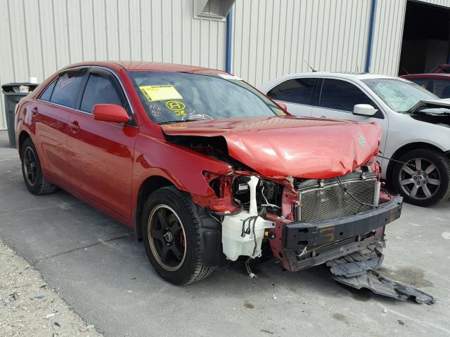 4T1BE46K57U181024 - 2007 TOYOTA CAMRY NEW RED photo 1