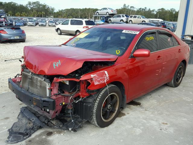 4T1BE46K57U181024 - 2007 TOYOTA CAMRY NEW RED photo 2