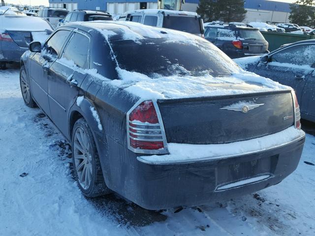 2C3LA63H67H780787 - 2007 CHRYSLER 300C BLACK photo 3