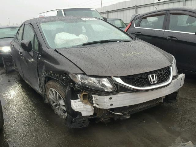 2HGFB2F84EH523300 - 2014 HONDA CIVIC EX BROWN photo 1