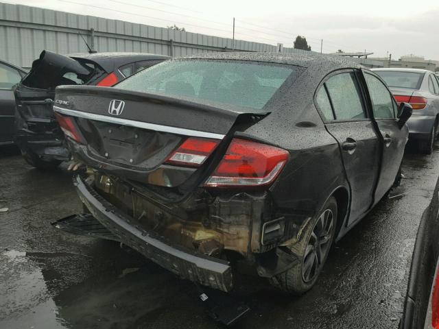 2HGFB2F84EH523300 - 2014 HONDA CIVIC EX BROWN photo 4