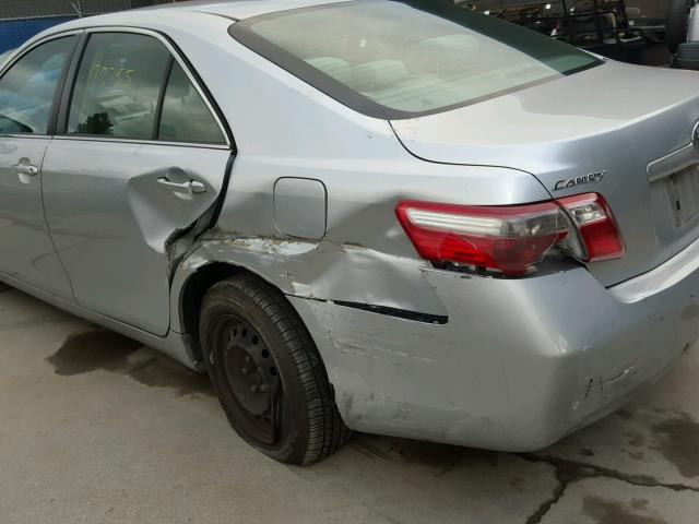 JTNBE46K173080441 - 2007 TOYOTA CAMRY NEW GRAY photo 9