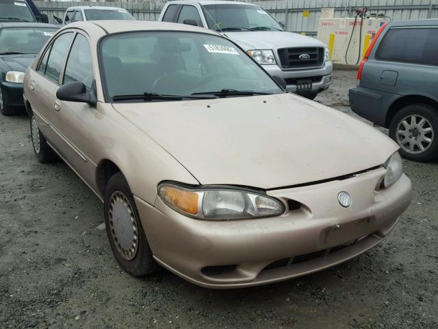 1MEFM10P1WW615288 - 1998 MERCURY TRACER GS GOLD photo 1