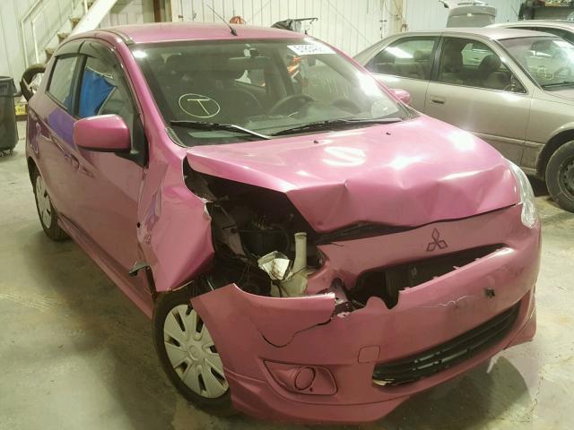 ML32A3HJ2EH023473 - 2014 MITSUBISHI MIRAGE DE PINK photo 1