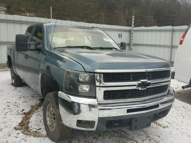 1GCHC29647E551428 - 2007 CHEVROLET SILVERADO BLUE photo 1