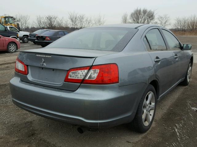 4A3AB36F59E020625 - 2009 MITSUBISHI GALANT ES GRAY photo 4