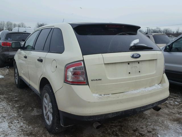 2FMDK36CX7BB54590 - 2007 FORD EDGE SE CREAM photo 3