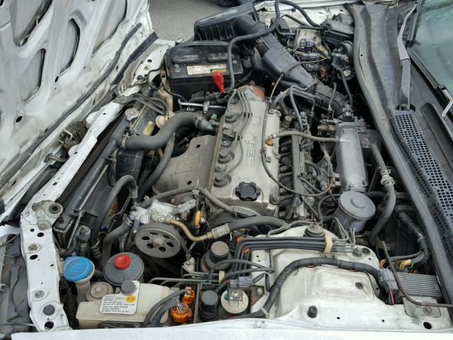 1HGCD725XRA002981 - 1994 HONDA ACCORD EX WHITE photo 7