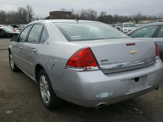 2G1WC58R279159614 - 2007 CHEVROLET IMPALA LT SILVER photo 3