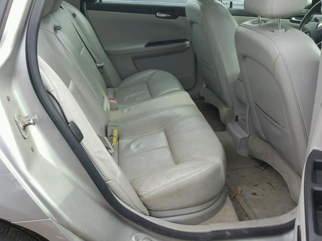 2G1WC58R279159614 - 2007 CHEVROLET IMPALA LT SILVER photo 6