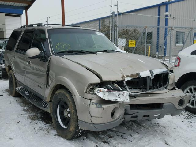5LMFU28R91LJ23687 - 2001 LINCOLN NAVIGATOR TAN photo 1