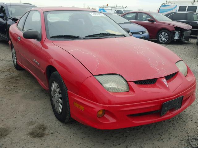 1G2JB124617406656 - 2001 PONTIAC SUNFIRE SE RED photo 1