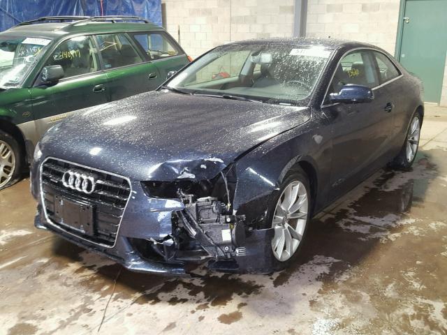 WAURFAFR5DA027077 - 2013 AUDI A5 PREMIUM BLUE photo 2