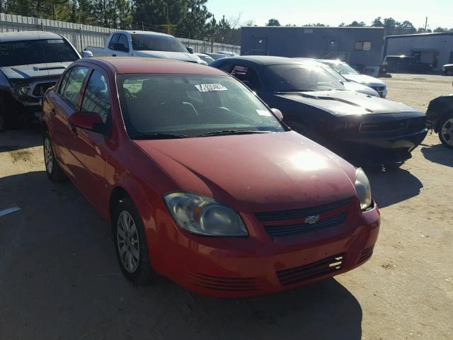 1G1AT58H297246872 - 2009 CHEVROLET COBALT LT RED photo 1