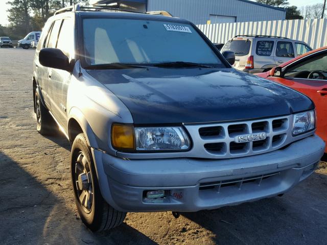 4S6DM58W924405994 - 2002 HONDA PASSPORT E GREEN photo 1