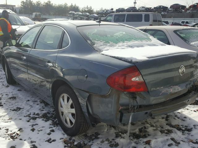 2G4WD582761272846 - 2006 BUICK LACROSSE C BLUE photo 3