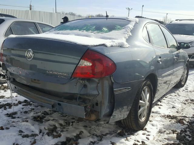 2G4WD582761272846 - 2006 BUICK LACROSSE C BLUE photo 4