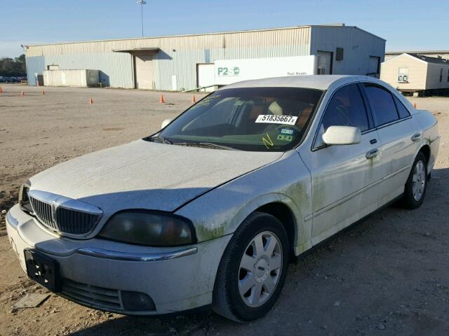 1LNHM86S74Y632267 - 2004 LINCOLN LS WHITE photo 2