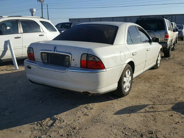 1LNHM86S74Y632267 - 2004 LINCOLN LS 白色 照片 4