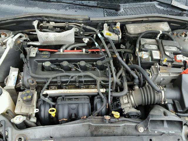 1FAHP35N39W101781 - 2009 FORD FOCUS SE GRAY photo 7