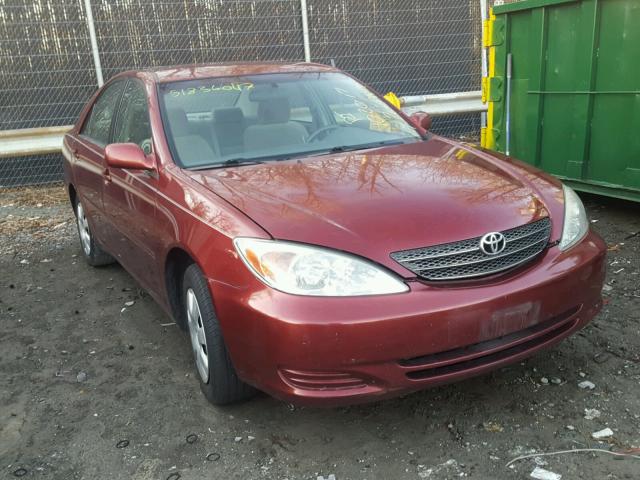 4T1BE32K43U174768 - 2003 TOYOTA CAMRY LE RED photo 1