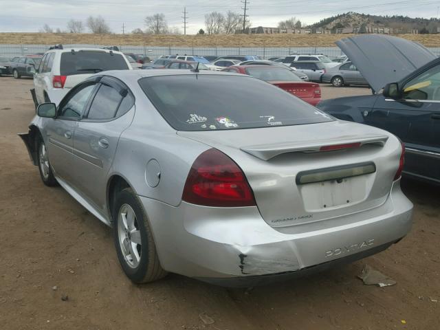 2G2WP552861269782 - 2006 PONTIAC GRAND PRIX SILVER photo 3
