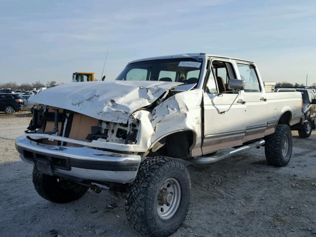 1FTHW26F9VEA06317 - 1997 FORD F250 WHITE photo 2