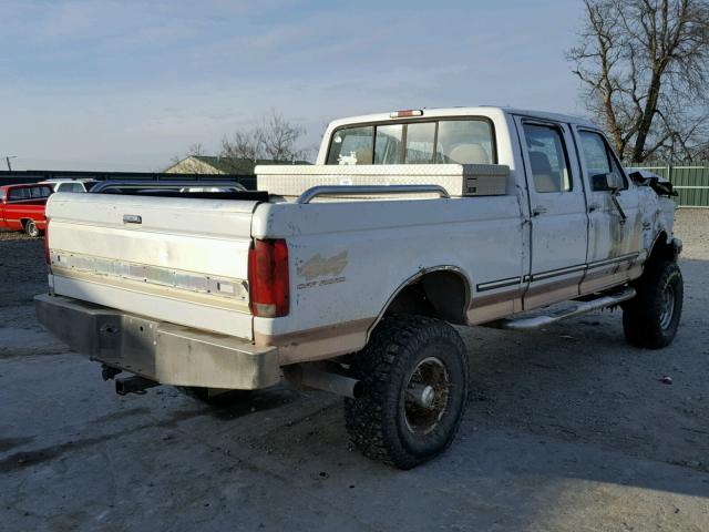 1FTHW26F9VEA06317 - 1997 FORD F250 WHITE photo 4