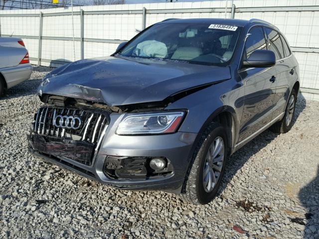 WA1LFAFPXDA036195 - 2013 AUDI Q5 PREMIUM GRAY photo 2