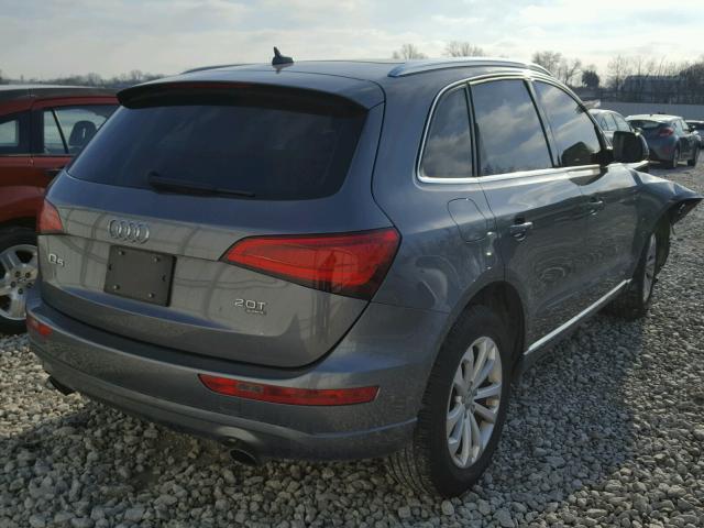 WA1LFAFPXDA036195 - 2013 AUDI Q5 PREMIUM GRAY photo 4