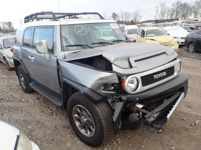 JTEBU4BFXCK122021 - 2012 TOYOTA FJ CRUISER SILVER photo 1