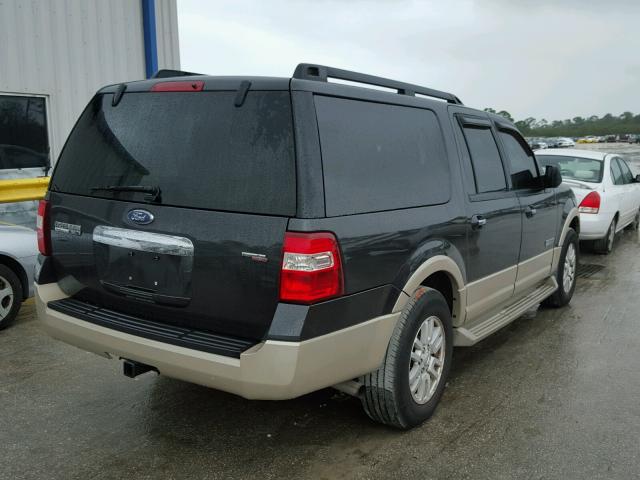 1FMFK17537LA73671 - 2007 FORD EXPEDITION GRAY photo 4