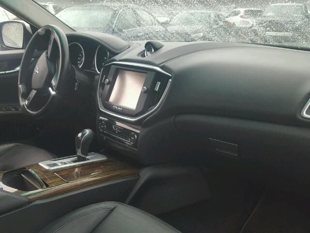 ZAM57RTA5E1095307 - 2014 MASERATI GHIBLI S SILVER photo 5