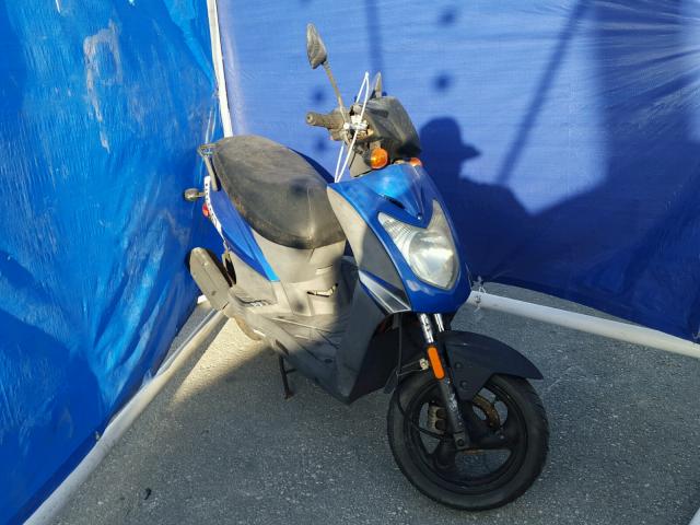 RFBU6G1057B001265 - 2007 KYMCO USA INC AGILITY 12 BLUE photo 1